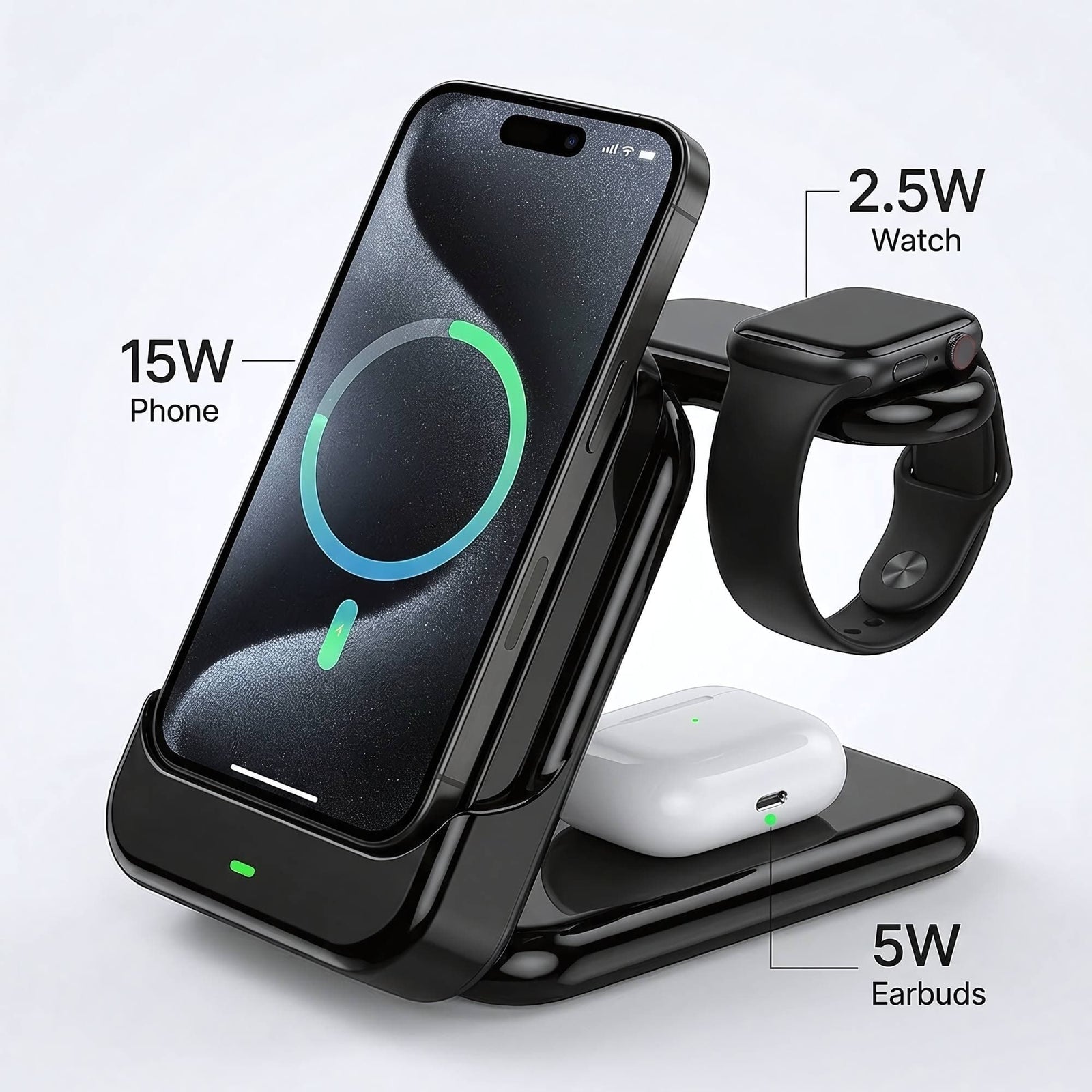 Flip the stand, top up anywhere