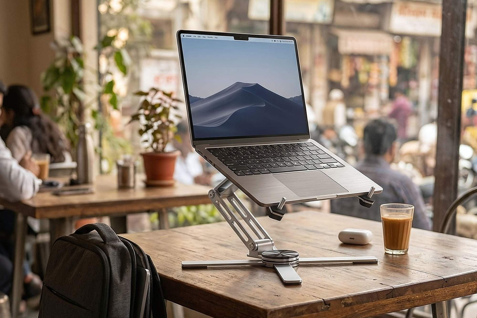 Pack it with the laptop