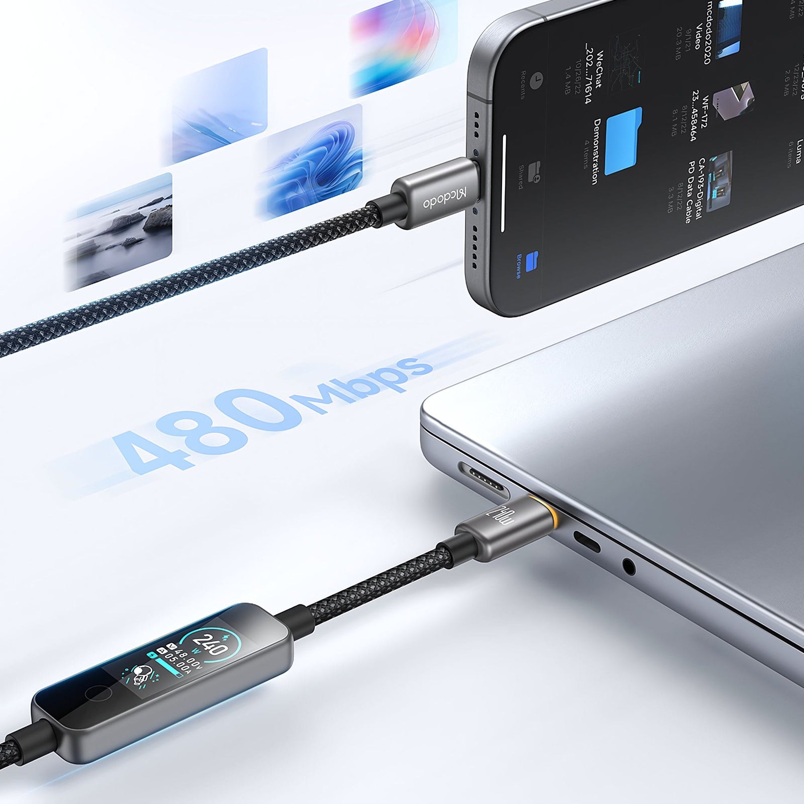 Know instantly if you are fast charging