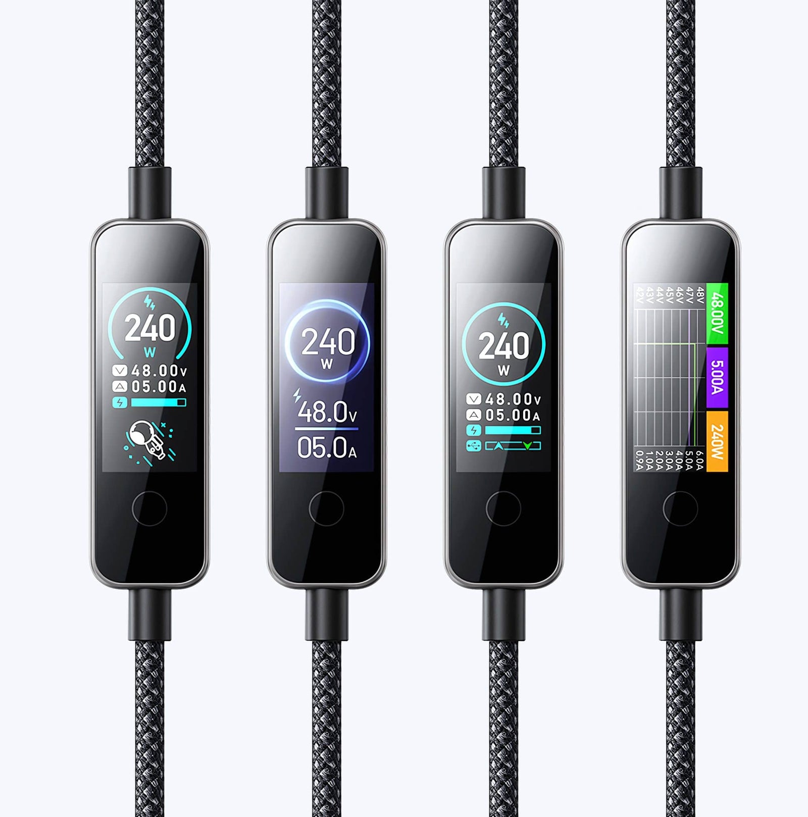 Watch the real wattage appear